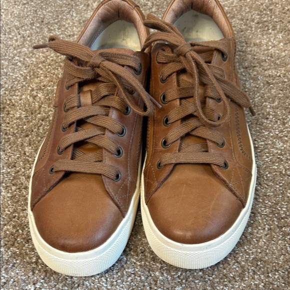 Taos Plim Soul Lux Women's Sneaker - Soft Premium Leather Lace Up Shoe SZ 8.5 - Picture 3 of 10